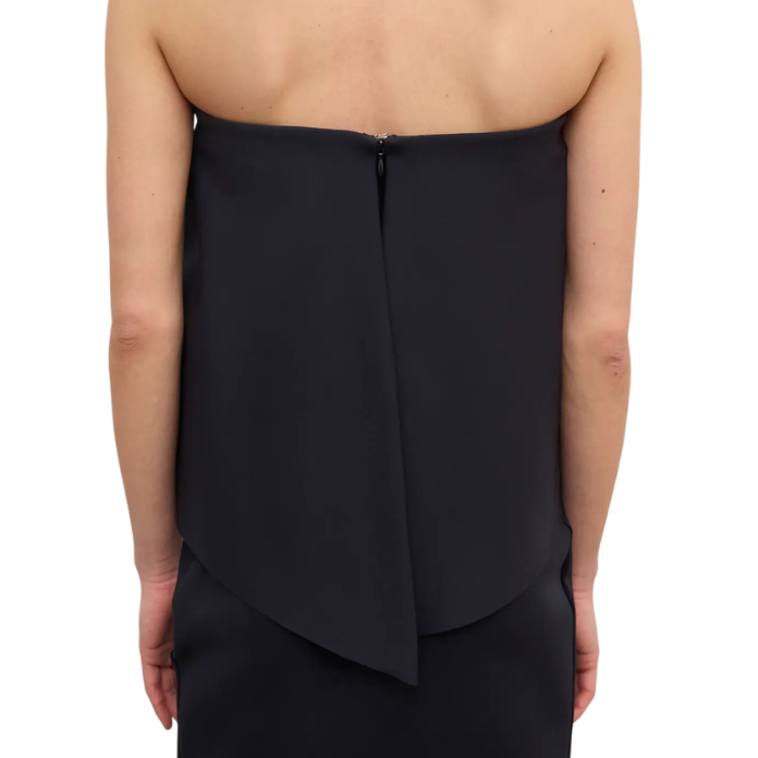 Square Tube Top Black