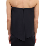 Square Tube Top Black