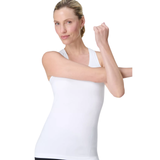 Athlete Seamless Workout Tank White