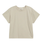 Kelly Boxy Tee Soft Beige