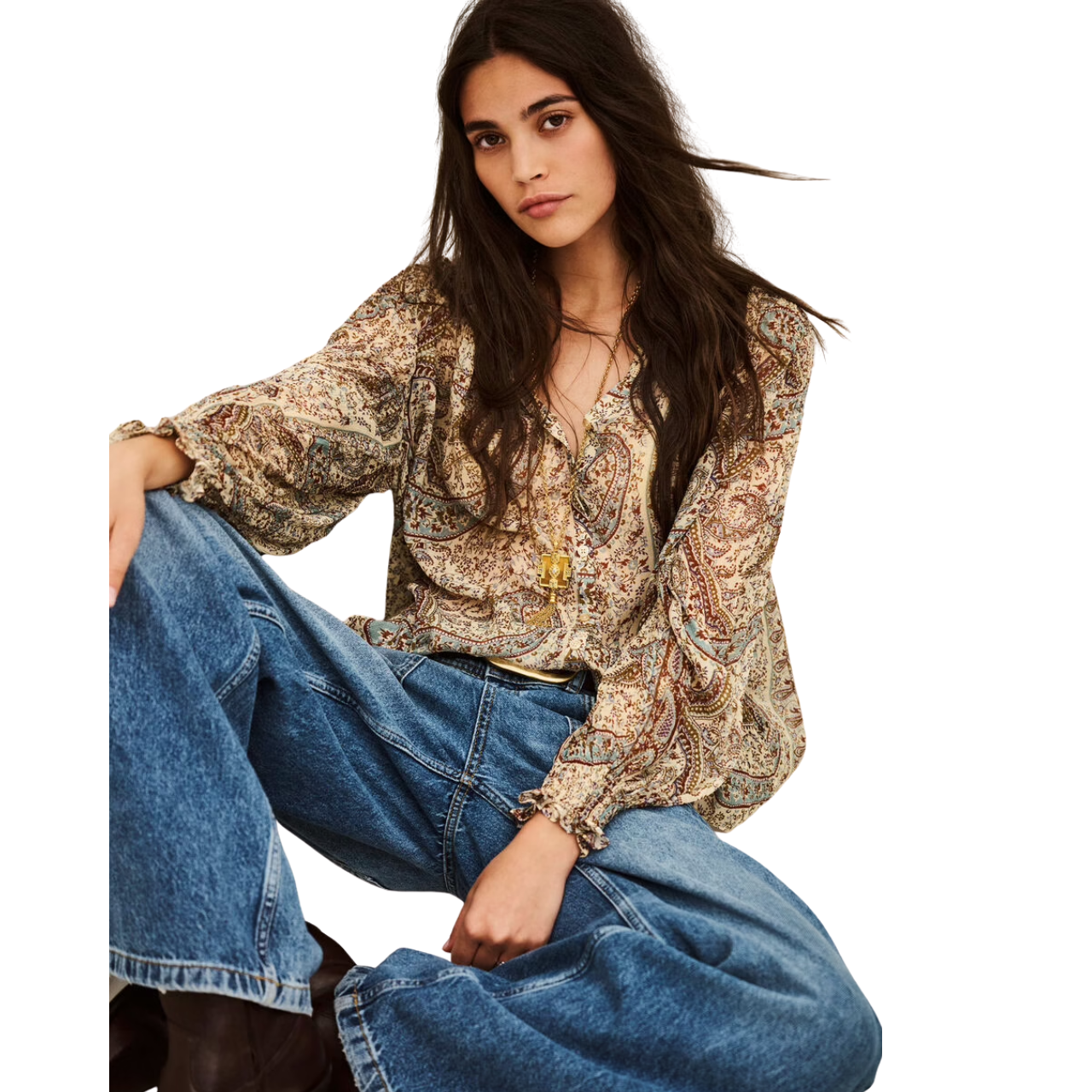Cleo Shirt Blue