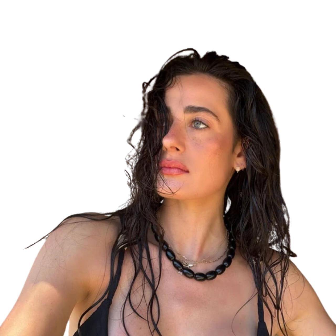 Clementine Black Necklace