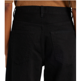 The Bow Crop Black Jeans