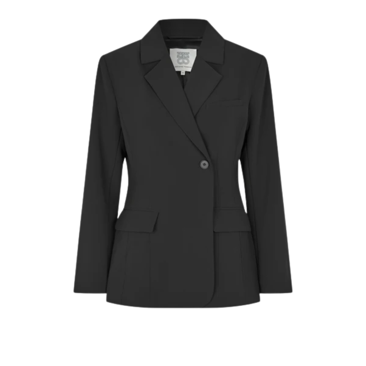 Fique Fitted Blazer Black