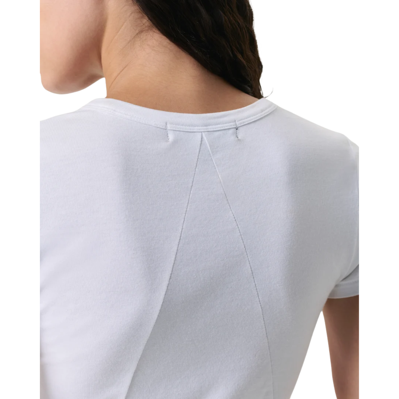 Luca Jersey Baby Tee White