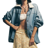 Lemon Denim Berry Blues Barn Jacket