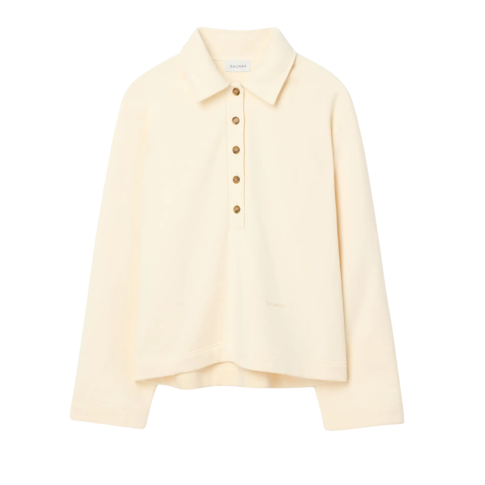 Polo Sweatshirt Cream