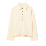 Polo Sweatshirt Cream