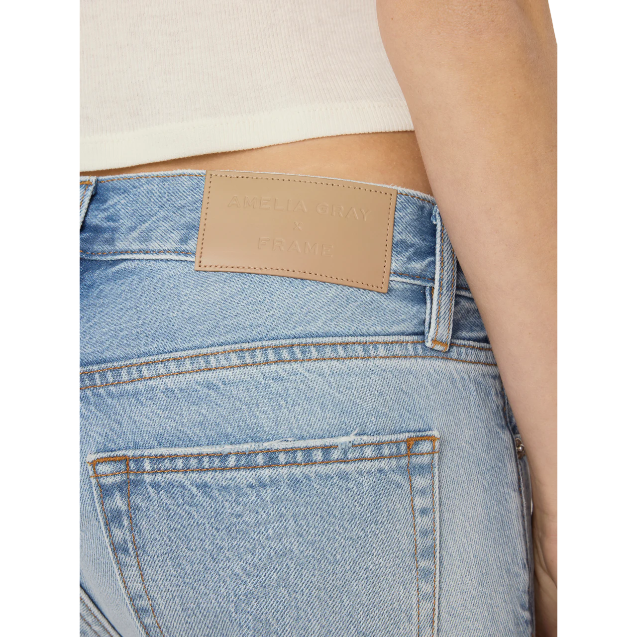 The Pixie Gray Dodger Offset Hem