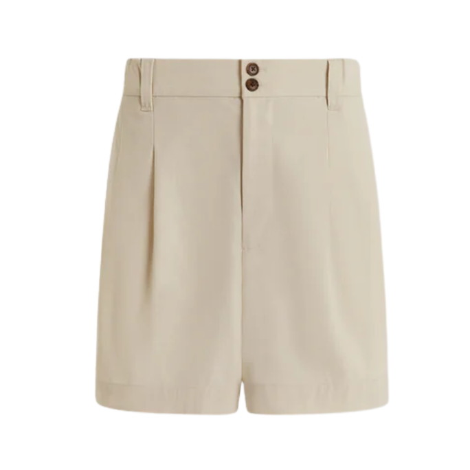 Tansy Woven Shorts Ivory