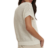 Denny Knit Top Snow White