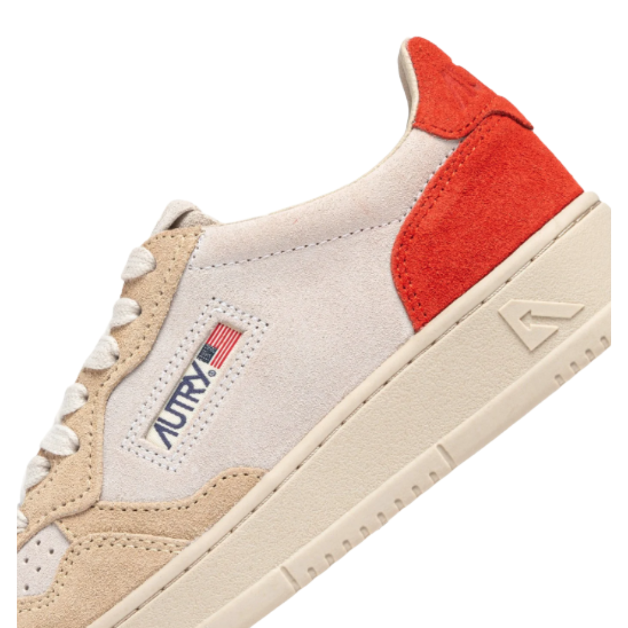 Medalist Suede Sand Fire Trainers