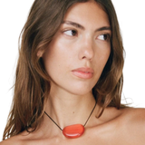 Julia Necklace Red/Black