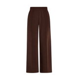The Wide Leg Pant 30 Coffee/Marl