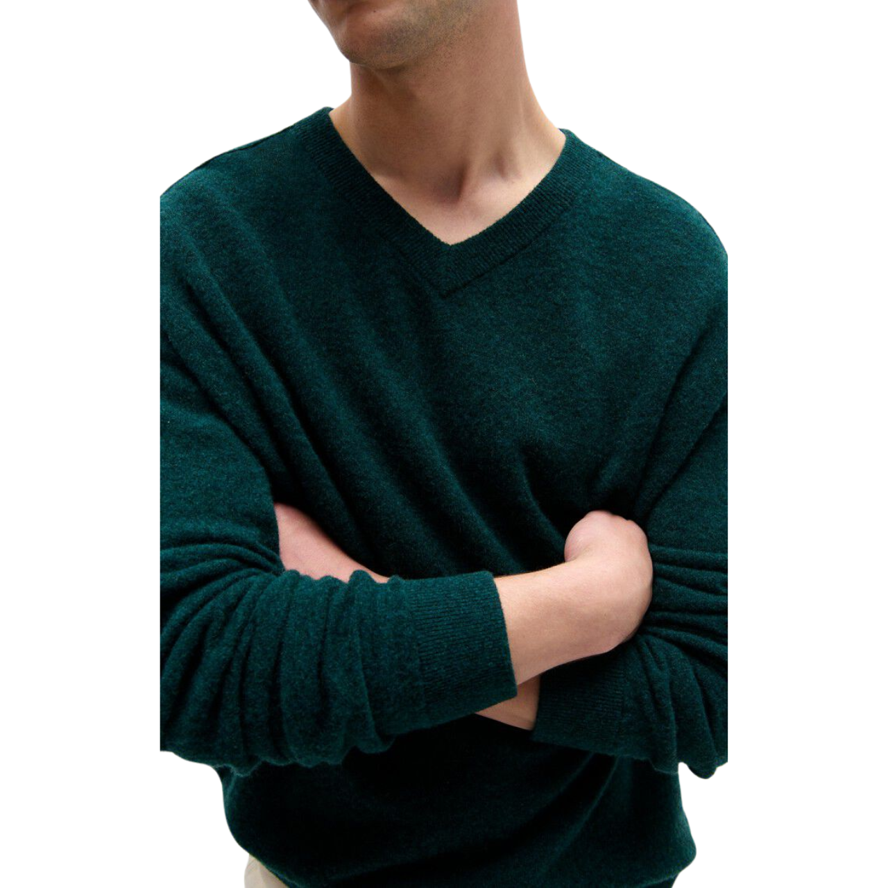 Raxon VNeck Men's Knit Cypress