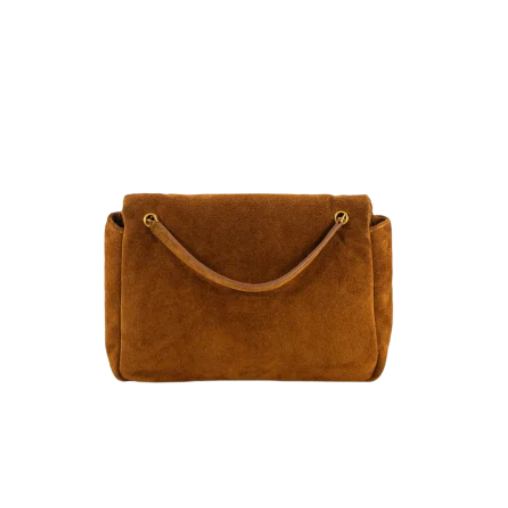 Puffy Grande Chain Bag Tobacco