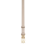 Monogram Leather Belt Light Taupe