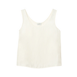 Silk Tank Top White