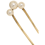 Gretel Hairpin Gold Pearl