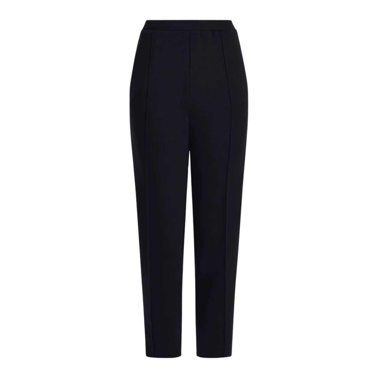Slim Pintuck 27.5" Navy Pants