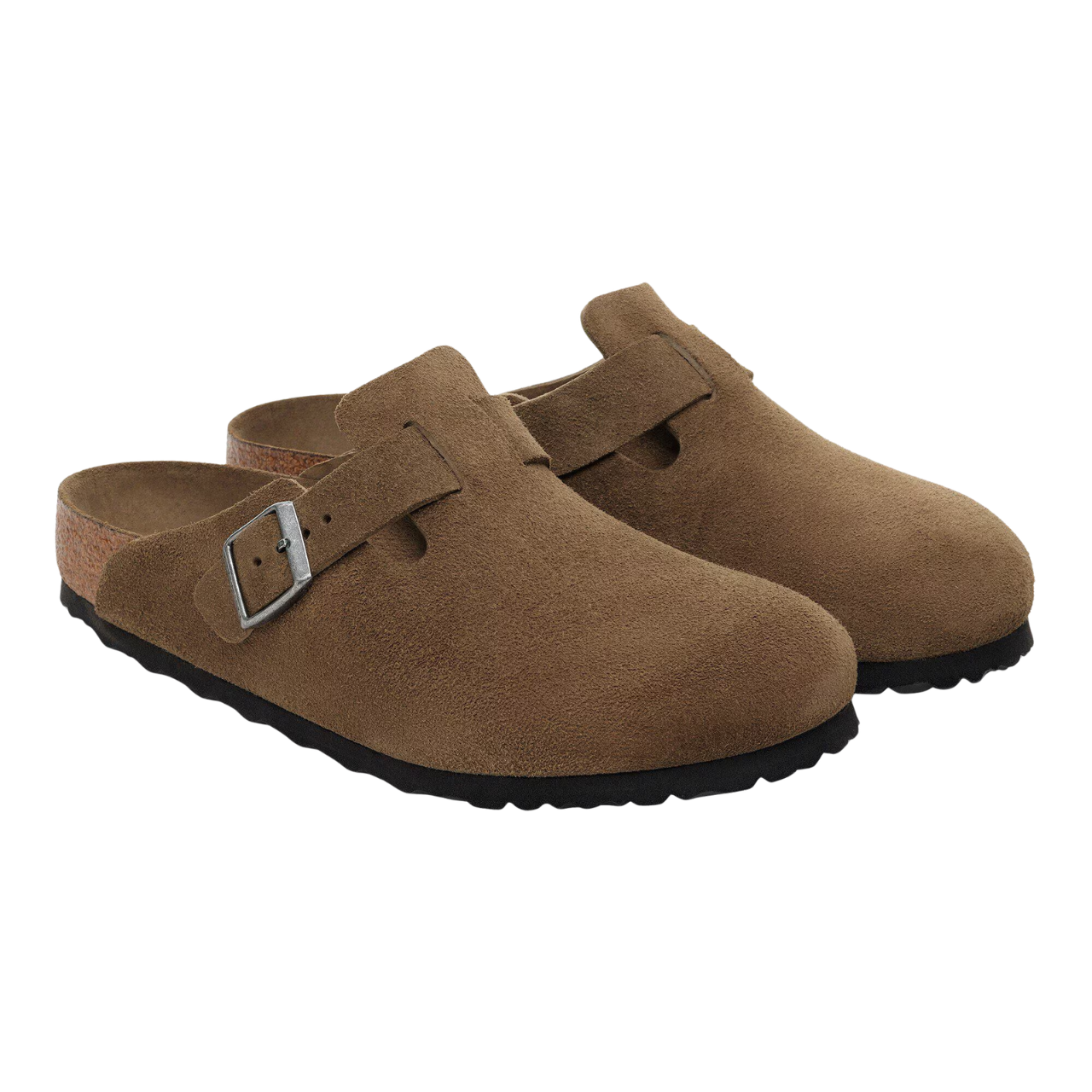 Boston Soft Footbed Clogs Dark Tea