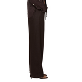Brynn Choco Linen Trousers