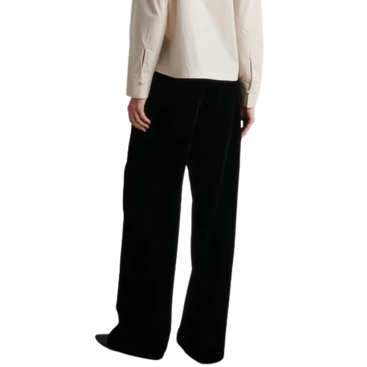 Velvetta Black Trousers