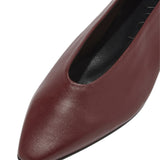 Betty Nappa Leather Port Ballet Flats