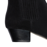 Agata Black Suede Boot