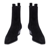 Agata Black Suede Boot