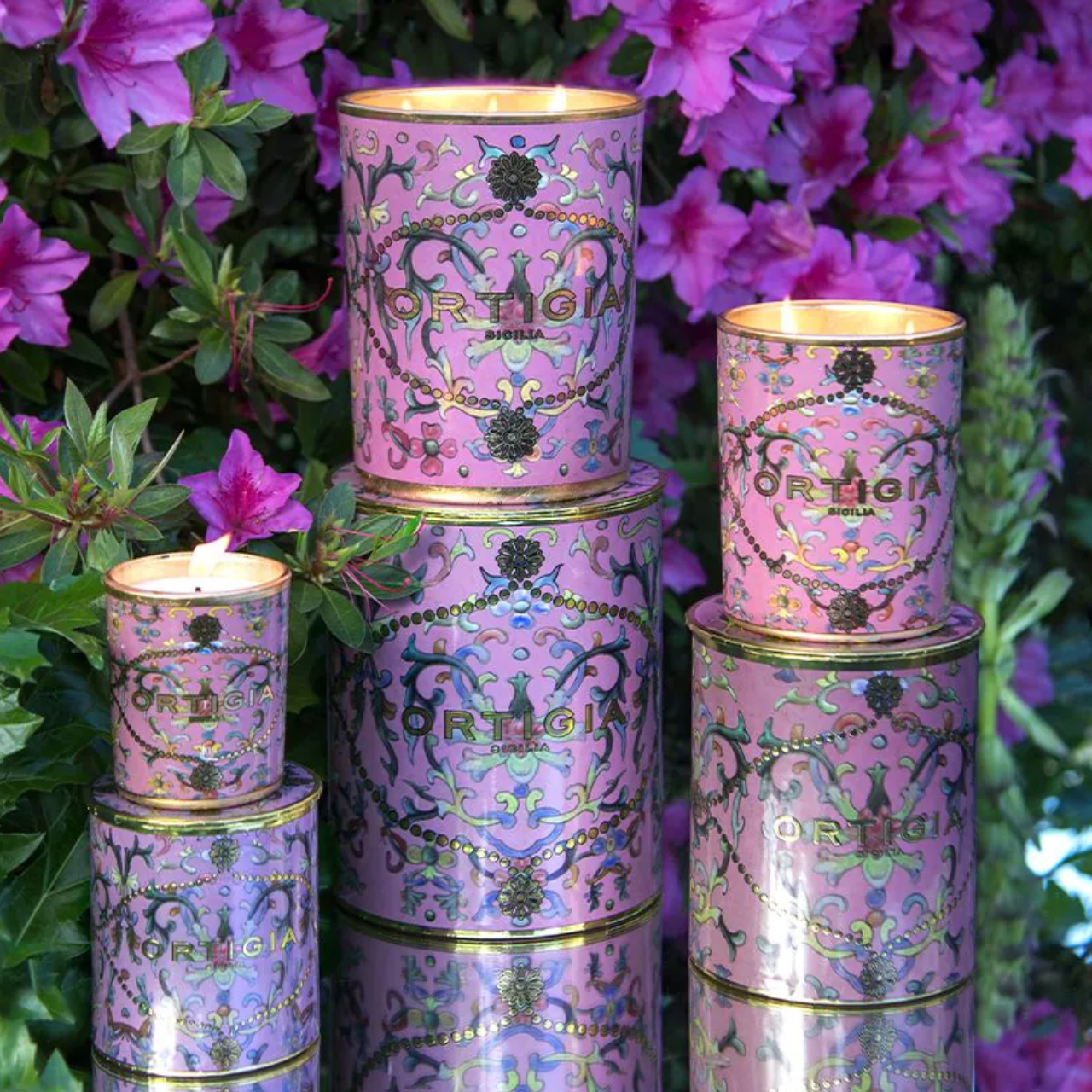 Aragona Small Decorated Candle