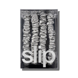Back To Basics Skinny Scrunchies Silver