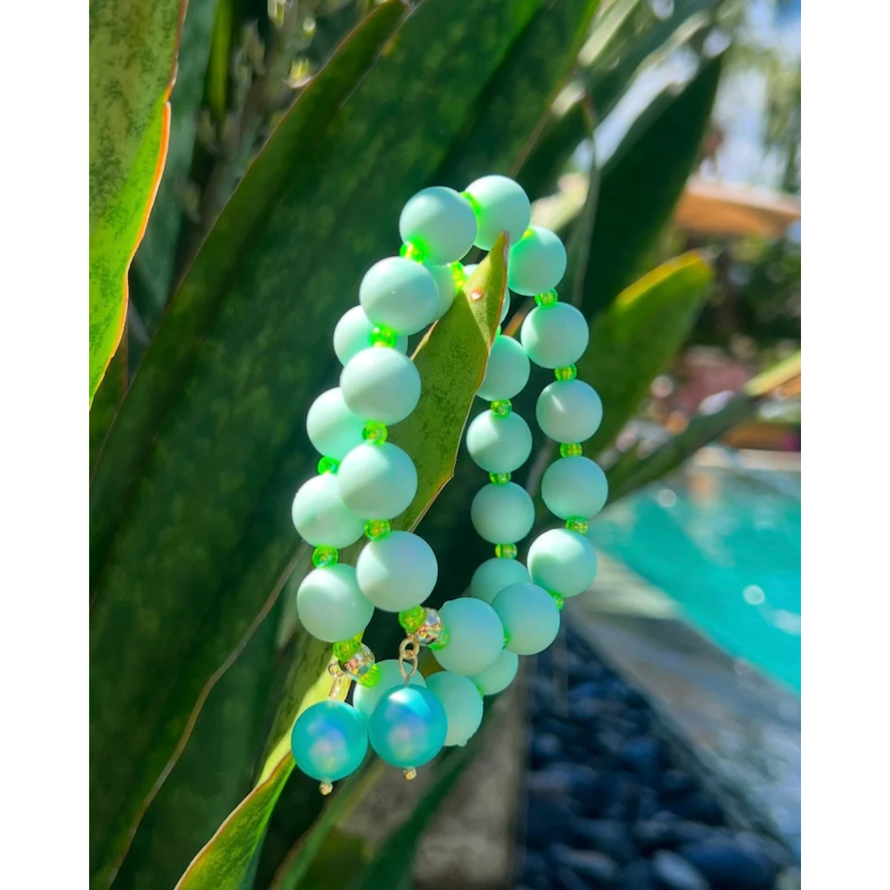 Beau Faded Mint and Lime