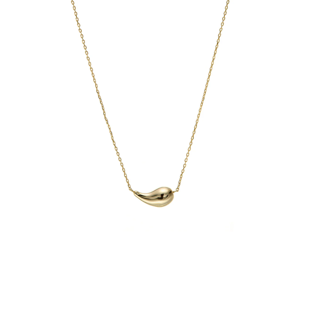 Dew Drop Necklace Gold
