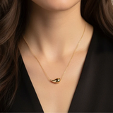Dew Drop Necklace Gold
