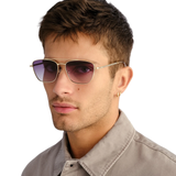 Diametric II Sunglasses Bright Gold Smoke