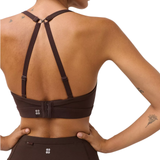 Espresso Empower Sports Bra