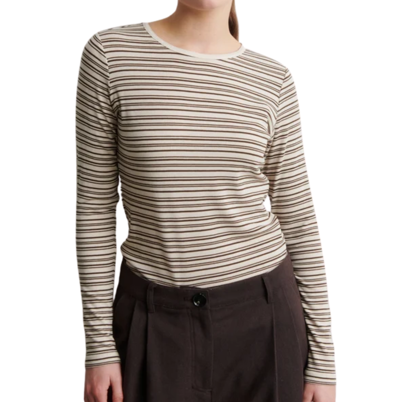 Flyra O neck Tee Demitasse