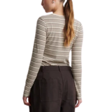 Flyra O neck Tee Demitasse