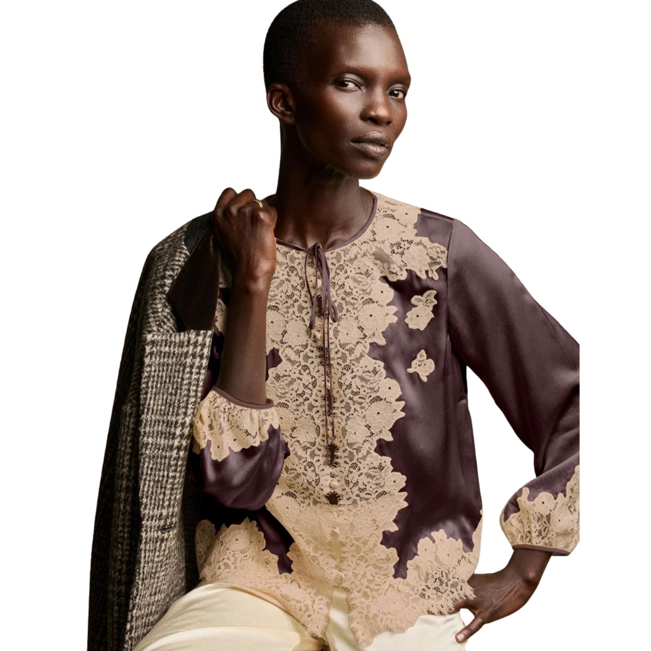 Lucine Top Brown