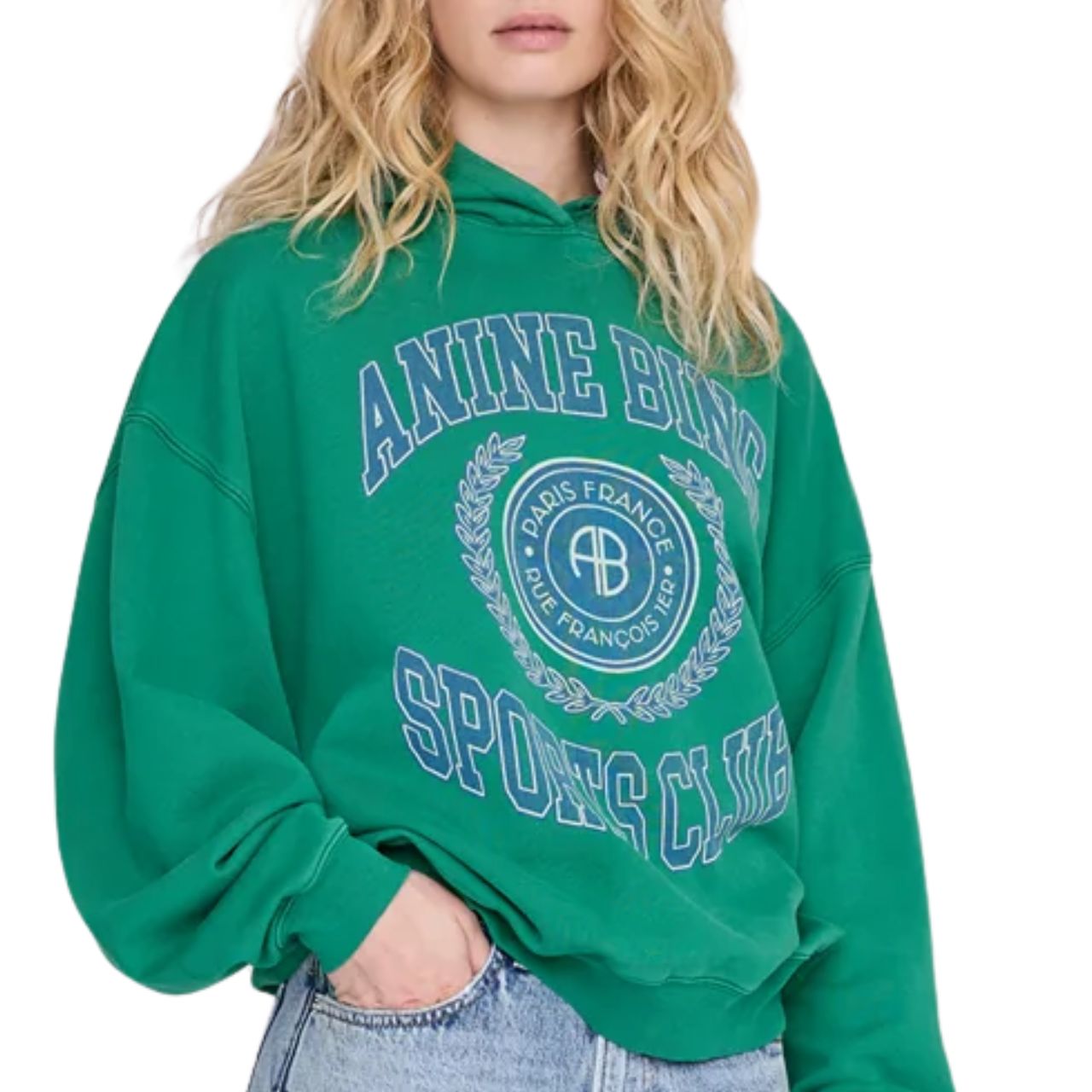 Harvey Hoodie Collegiate Green