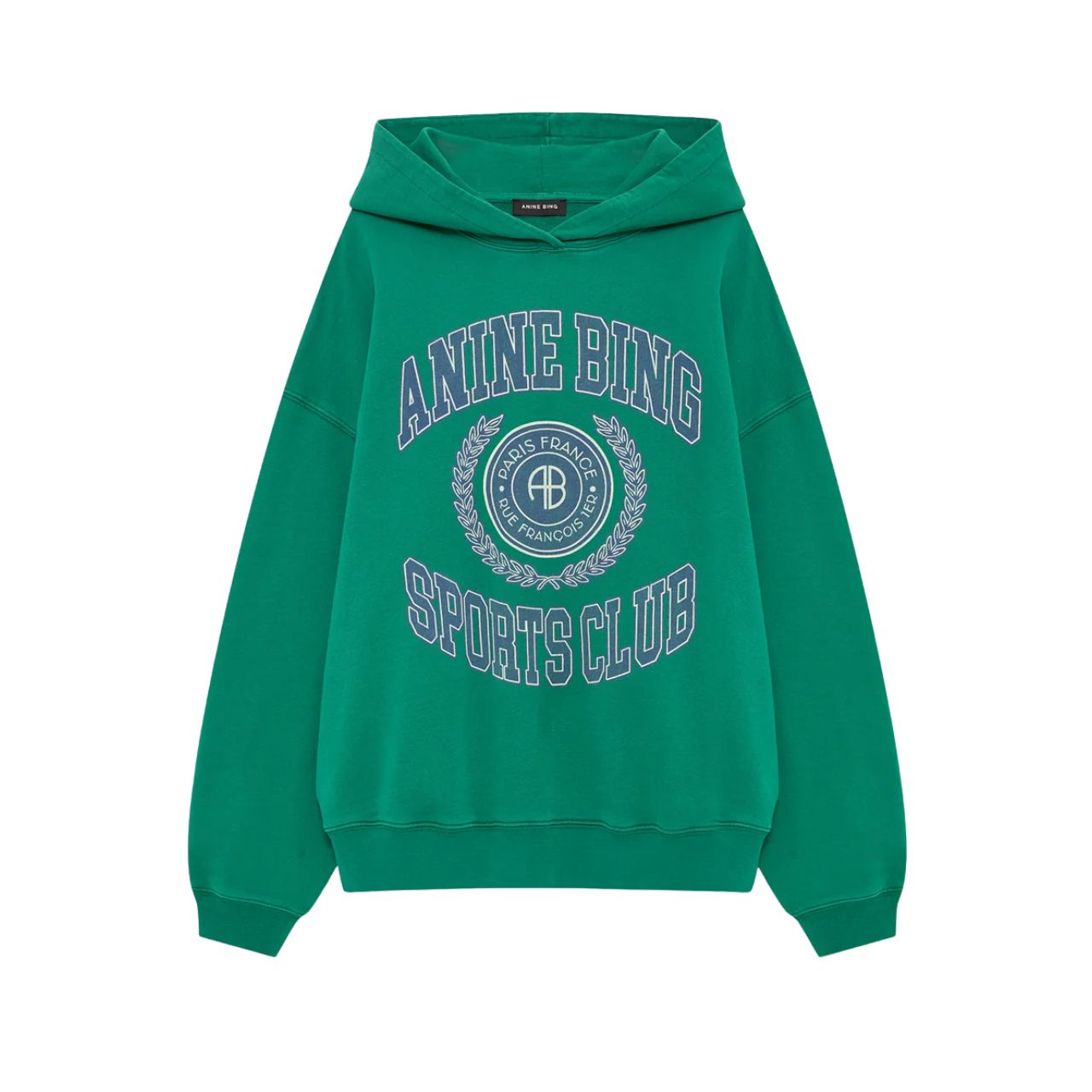 Harvey Hoodie Collegiate Green