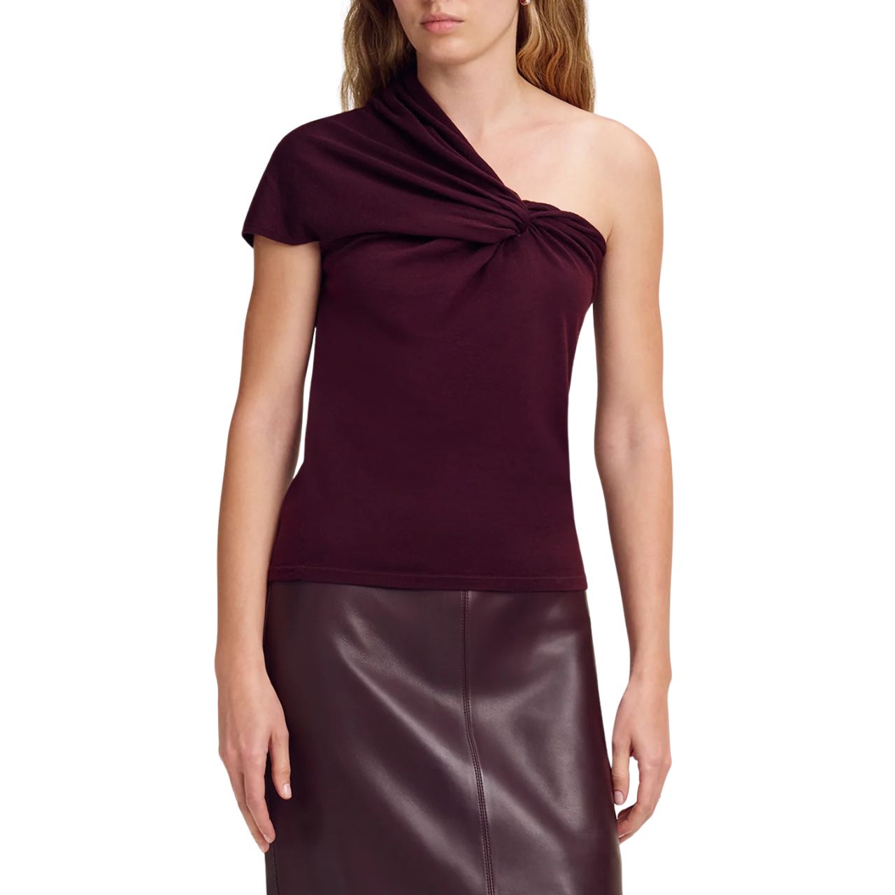 Kaylee Top Dark Mulberry