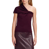 Kaylee Top Dark Mulberry