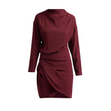Ivana Dress Pinot Red