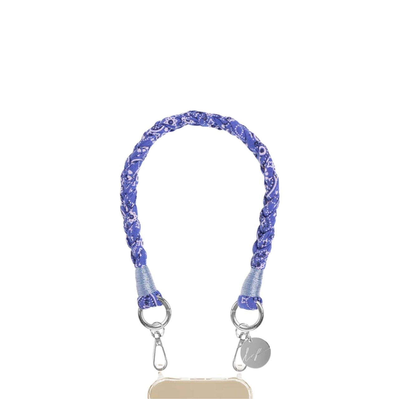Della Braided Cord 40Cm Blue
