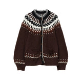Hue Cardigan Fair Isle