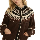 Hue Cardigan Fair Isle