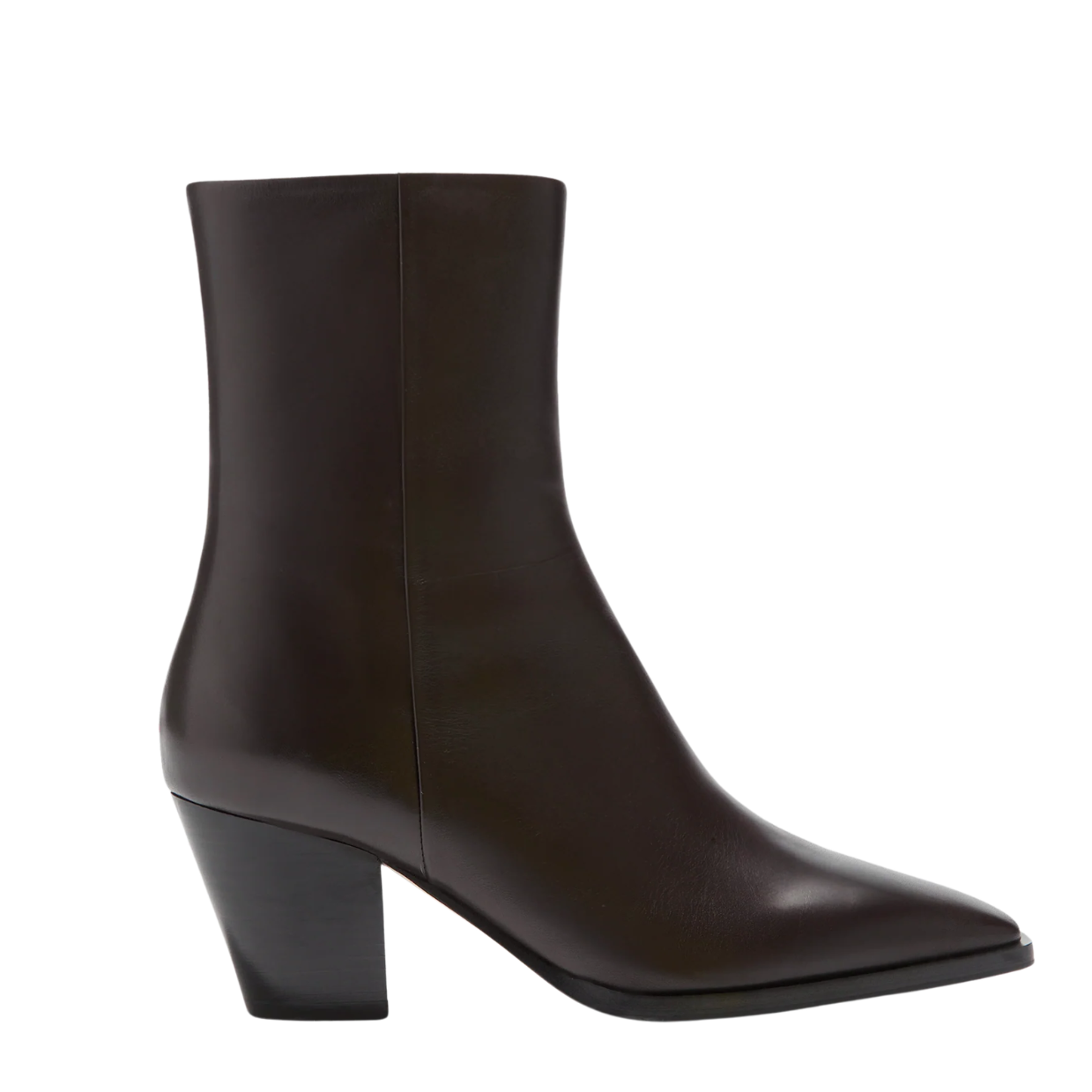 Hedvig Moka Leather Boots