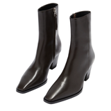 Hedvig Moka Leather Boots